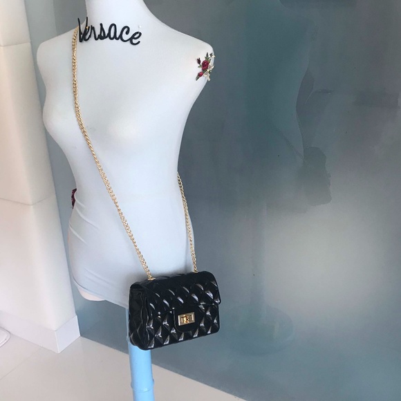 Black crossbody/shoulder bag - Small - Picture 2 of 8